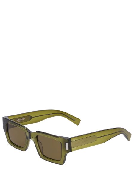 Slnečné okuliare Saint Laurent zelená