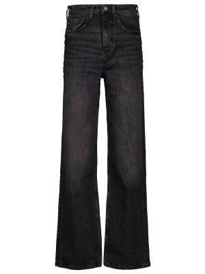 Bootcut džínsy s vysokým pásom Ag Jeans čierna