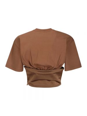 Camisa Mugler marrón