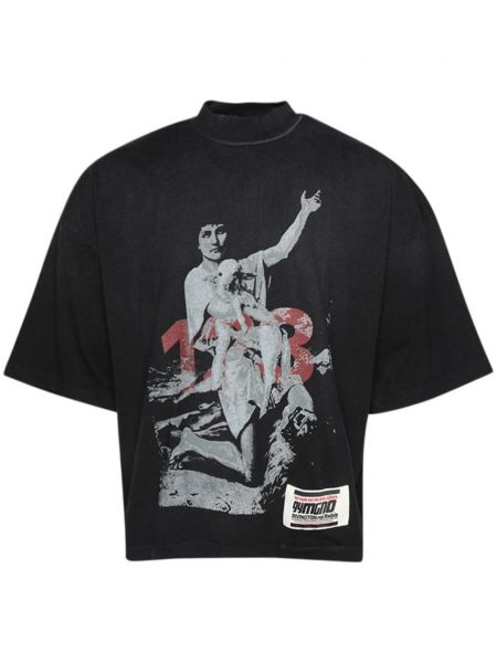 T-shirt aus baumwoll mit print Rrr123 schwarz
