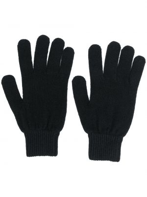 Pletené přiléhavé rukavice Paul Smith černé
