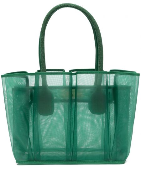 Средна чанта La Milanesa зелено