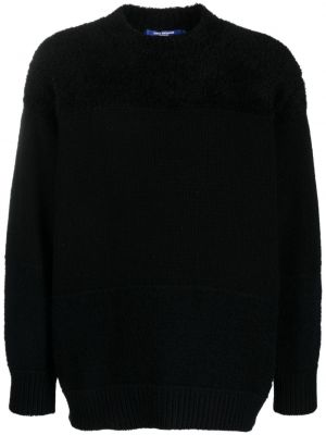 Пуловер с кръгло деколте Junya Watanabe черно