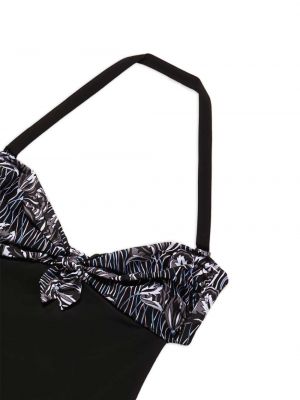 Badeanzug mit print Pucci schwarz