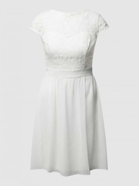 Sukienka koktajlowa Marie Blanc biała