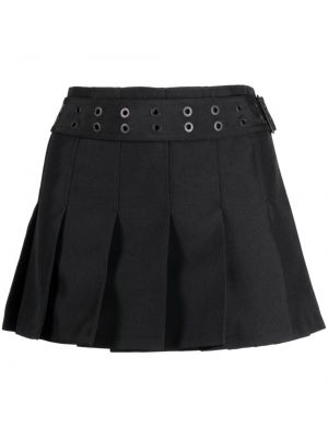 Czarna mini spódniczka plisowana Junya Watanabe