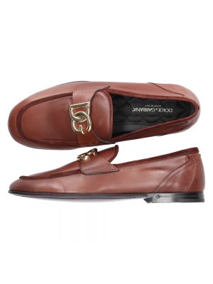 Loafers de ante Dolce & Gabbana marrón