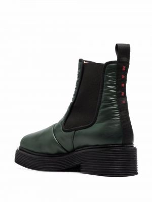 Chelsea boots Marni zelené