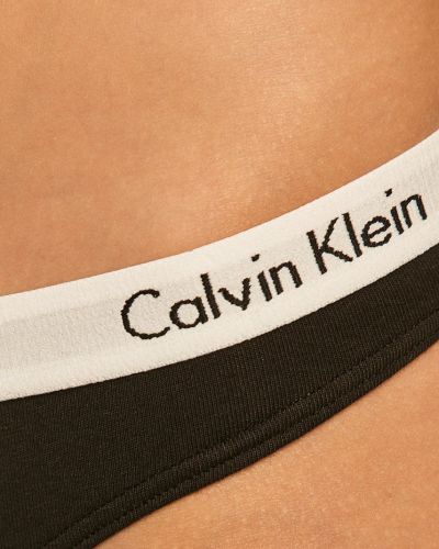 Kalhotky string Calvin Klein Underwear zelené