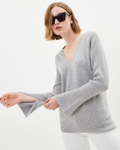 Пуловер Stefanel, серый