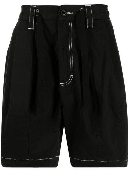 Pantalones cortos cargo bootcut Five Cm negro