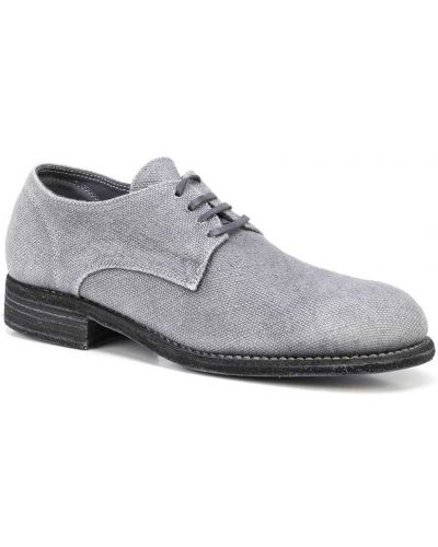 Zapatos derby Guidi gris