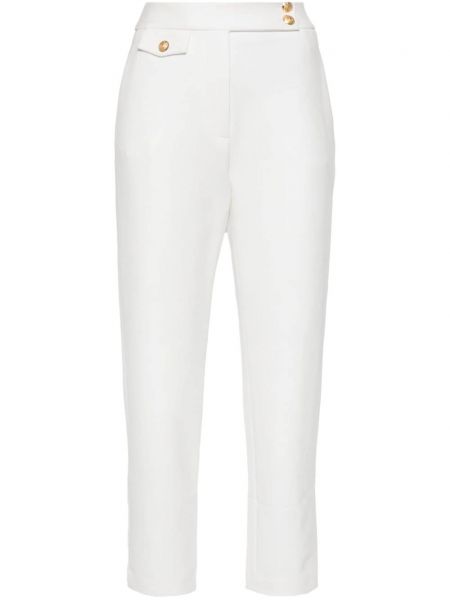 Панталон slim Veronica Beard бяло