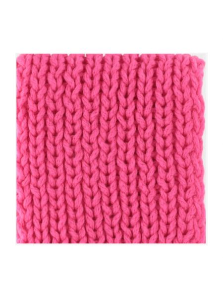 Bufanda de lana de lana merino Evyïnit rosa