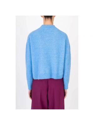 Sweter z alpaki Alysi niebieski