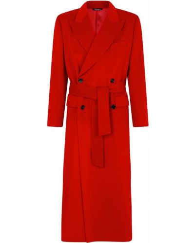 Abrigo Dolce & Gabbana rojo