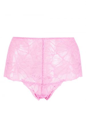 Krajkové kalhotky Dora Larsen růžové