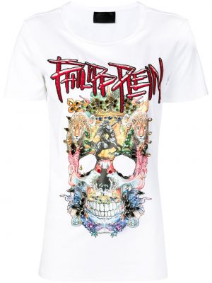 T-skjorte Philipp Plein hvit