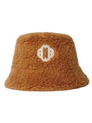 Женская шляпа боб на подкладке из клевера Camel Maje коричневый