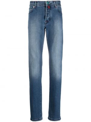 Jeans skinny slim fit Kiton blu