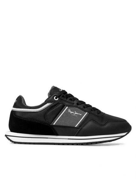 Sneakers Pepe Jeans μαύρο