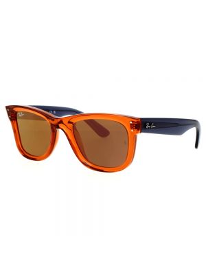 Okulary przeciwsłoneczne Ray-ban pomarańczowe
