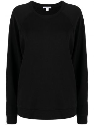 Sweatshirt ausgestellt James Perse schwarz