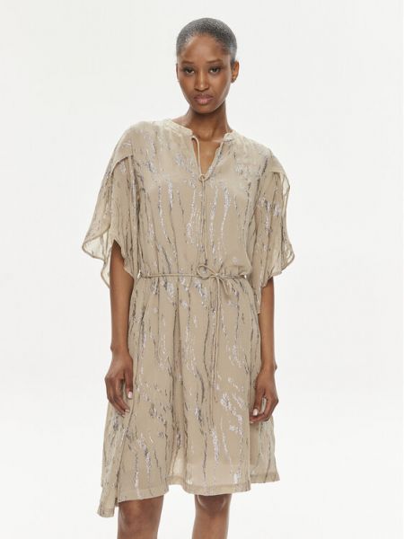 Marškininė suknelė Bruuns Bazaar smėlinė