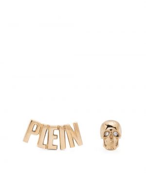 Ασύμμετρα σκουλαρίκια Philipp Plein χρυσό