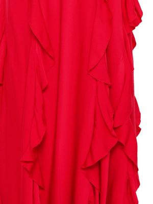 Jedwabna sukienka długa Nicholas czerwona