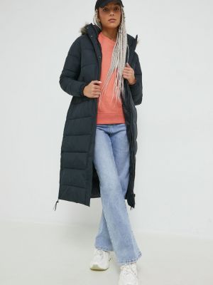 Superdry rövid kabát női, fekete, téli