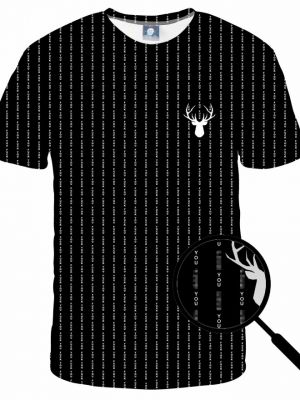 Тениска Aloha From Deer черно