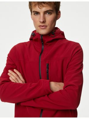 Nepromokavá bunda Marks & Spencer červená
