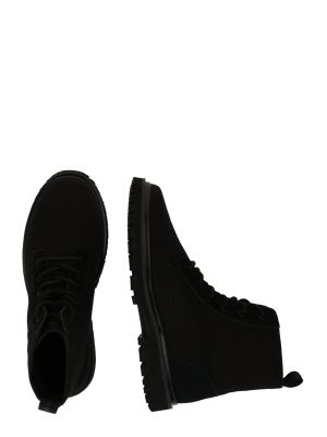 Μπότες με κορδόνια Calvin Klein Jeans μαύρο