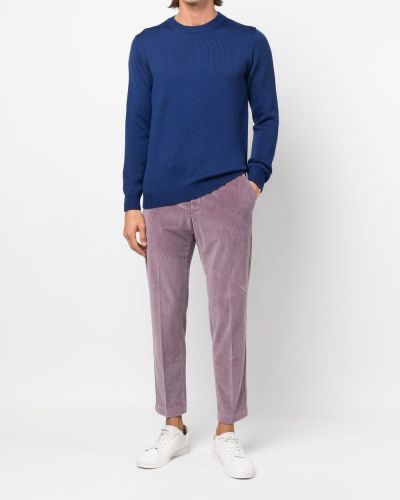 Vilnas džemperis merino Roberto Collina zils