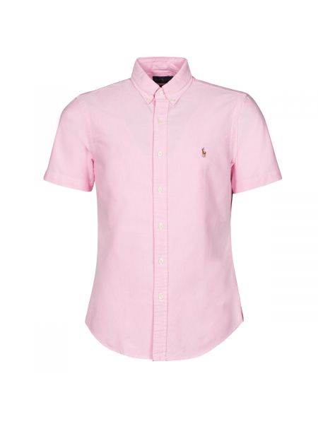 Koszula z krótkim rękawem Polo Ralph Lauren różowa