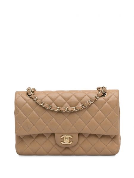 Класически чанта за ръка Chanel Pre-owned кафяво