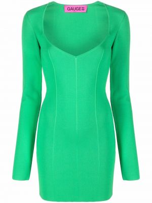 Mini šaty Gauge81, zelená