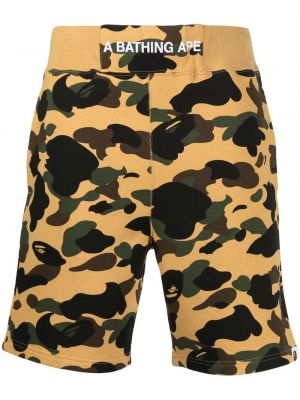 Kamuflere trykt shorts A Bathing Ape®