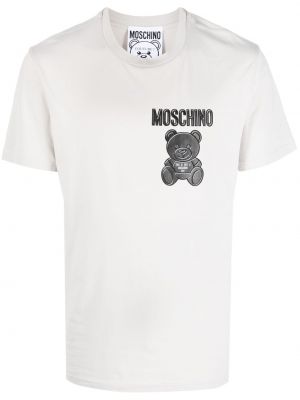 Pamut póló nyomtatás Moschino