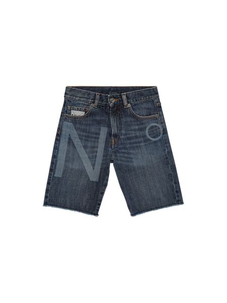 Trykt bomuld denimshorts for drenge N°21