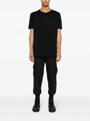T-shirt en coton avec manches courtes Thom Krom noir