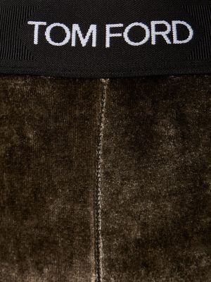 Кадифени клинове Tom Ford сиво