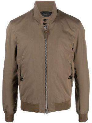 Pamučna jakna Tom Ford smeđa