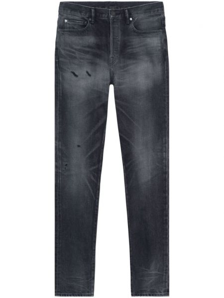 Skinny džíny s nízkým pasem John Elliott černé