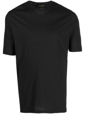 Βαμβακερή μπλούζα Dell'oglio γκρι