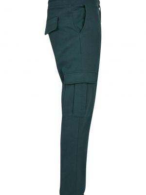 Pantaloni sport cu buzunare Urban Classics verde