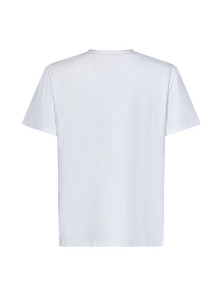 Koszulka z nadrukiem oversize Alexander Mcqueen biała