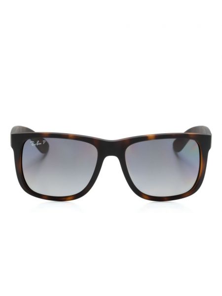 Okulary przeciwsłoneczne Ray-ban brązowe