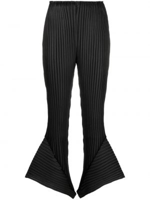 Spodnie plisowane Issey Miyake czarne